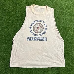 Vintage Property of Softball World Champions Tank